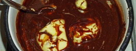 абрикосовое варенье с какао и сливочным маслом. Шаг 12