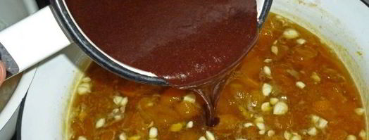 абрикосовое варенье с какао и сливочным маслом. Шаг 13