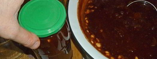 абрикосовое варенье с какао и сливочным маслом. Шаг 16