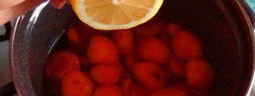 абрикосовое варенье с ядрами косточек. Шаг 4