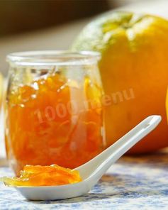 Апельсиновое варенье с кожурой