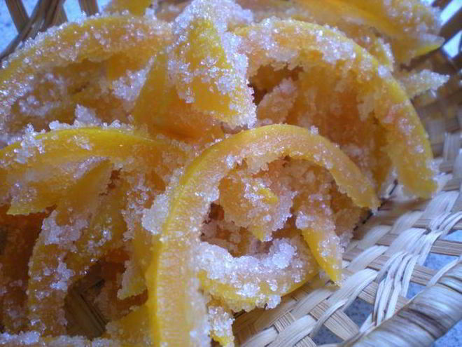 Рецепт грейпфрутовых цукатов