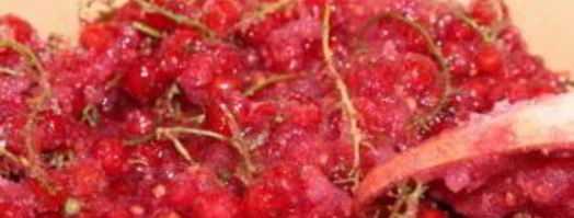 густое варенье из красной смородины. Шаг 3