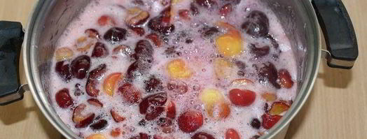 конфитюр из черешни. Шаг 2