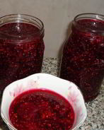 Малиновое варенье с апельсином