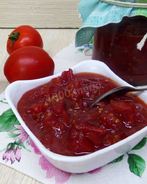 Помидорное варенье с лимонами на зиму