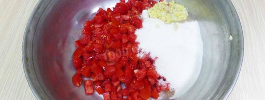 помидорное варенье с лимонами на зиму. Шаг 5