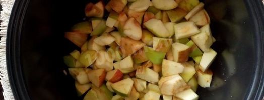 простое яблочное варенье в мультиварке на зиму. Шаг 3
