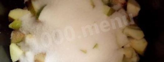 простое яблочное варенье в мультиварке на зиму. Шаг 4