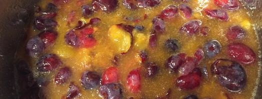 сливовое варенье с орехами в коньяке. Шаг 3