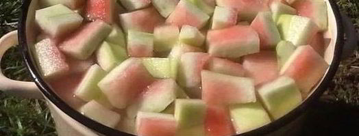 цукаты из арбузных корок. Шаг 4