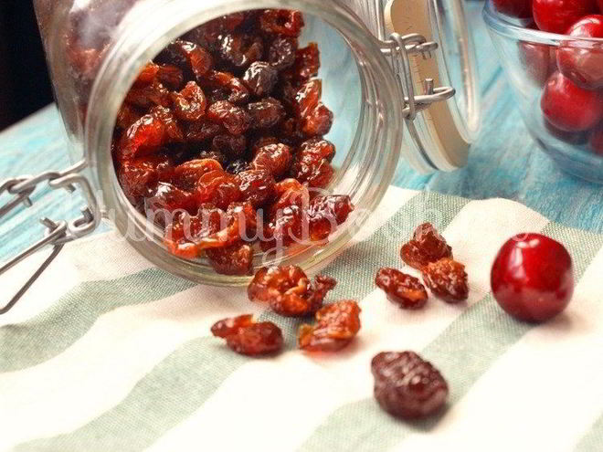 Рецепт цукатов из черешни