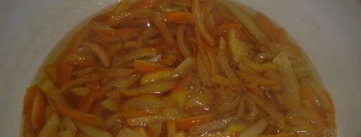 цукаты из цитрусовых. Шаг 4