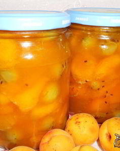 Варенье из абрикосов и крыжовника