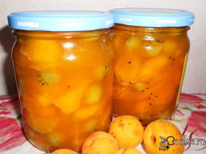 Рецепт варенья из абрикосов и крыжовника
