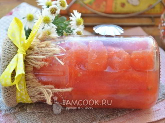 Рецепт варенья из арбуза