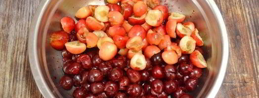 варенье из черешни и вишни. Шаг 3