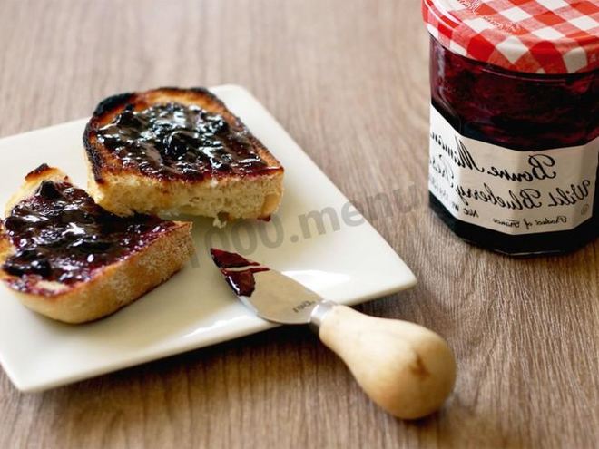 Рецепт варенья из черники без варки