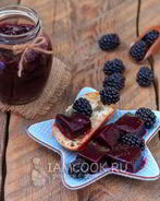 Варенье из ежевики без варки