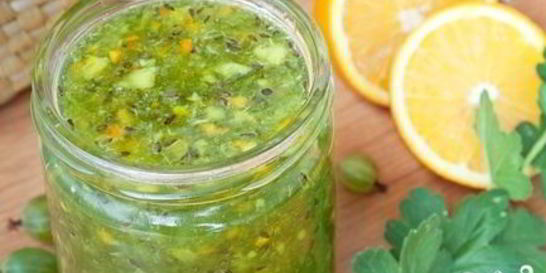 Варенье из крыжовника без сахара