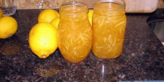 Варенье из лимона в микроволновке
