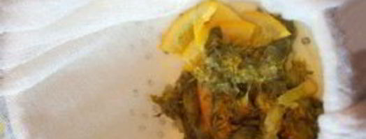 варенье из одуванчиков с апельсином. Шаг 3