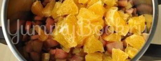 варенье из ревеня с апельсином. Шаг 2