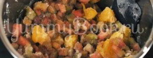 варенье из ревеня с апельсином. Шаг 3