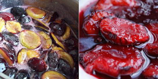 Варенье из слив дольками