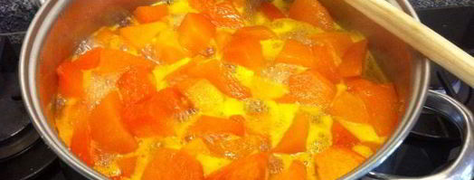 варенье из тыквы с апельсином на зиму. Шаг 4