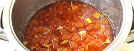 варенье из тыквы с лимоном кусочками. Шаг 4