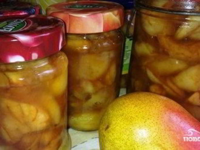 Рецепт варенья из яблок апорт