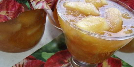 Варенье из яблок без воды