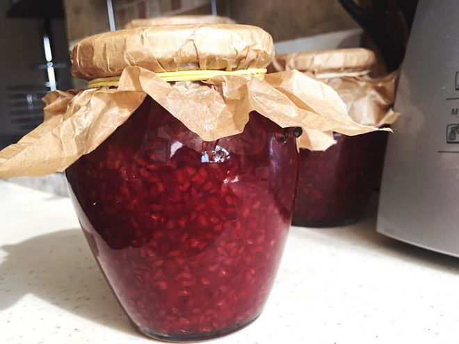 Рецепт варенья с малиной