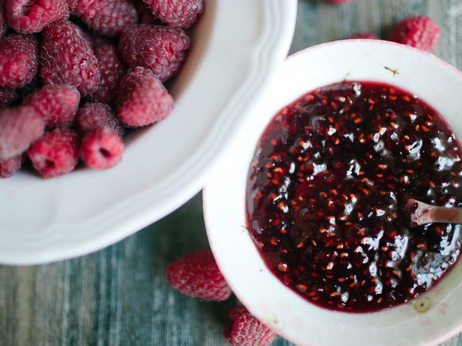 Рецепт вкусного малинового варенья