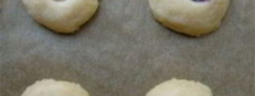 выпечка с черничным вареньем. Шаг 3