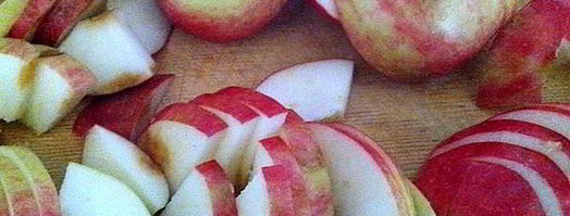 яблочное варенье с миндалем. Шаг 2