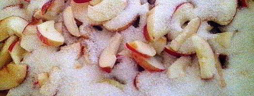 яблочное варенье с миндалем. Шаг 3