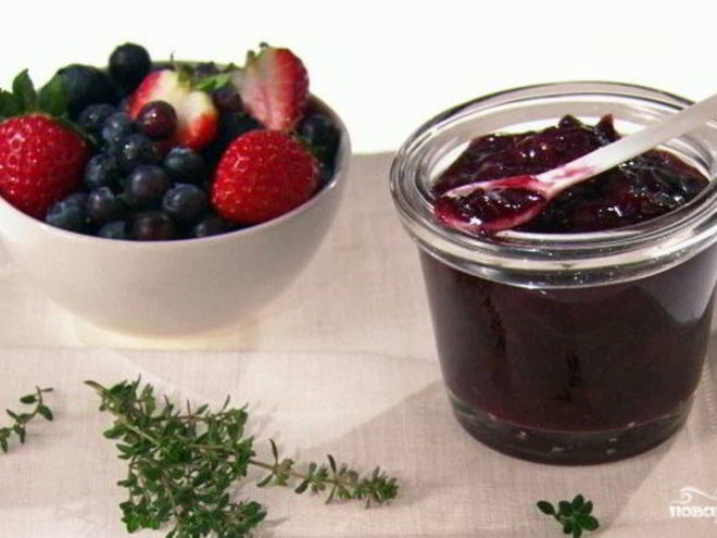 Рецепт ягодного конфитюра
