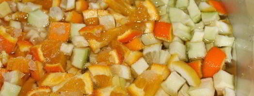 янтарное варенье из кабачков. Шаг 3