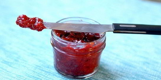 Земляничное варенье через блендер