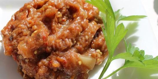 Вкусная баклажанная икра на зиму