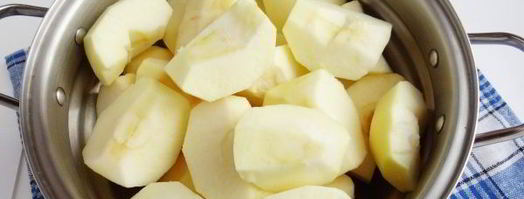 яблочное пюре со сливками на зиму. Шаг 4