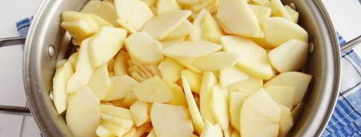 яблочное пюре со сливками на зиму. Шаг 5