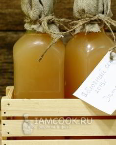 Яблочный сок через соковыжималку