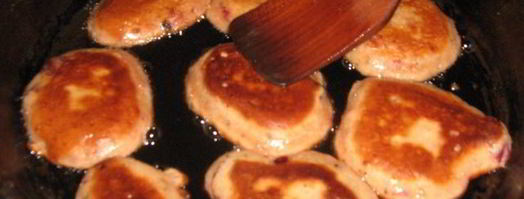 ягодные оладушки. Шаг 3