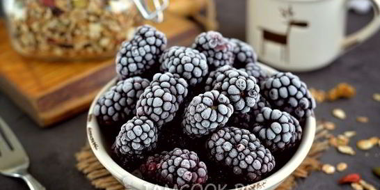 Заморозка ежевики на зиму