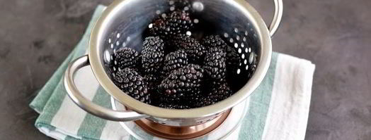 заморозка ежевики на зиму. Шаг 4