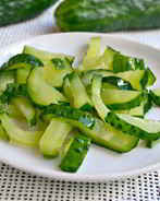 Заморозка свежих огурцов на зиму