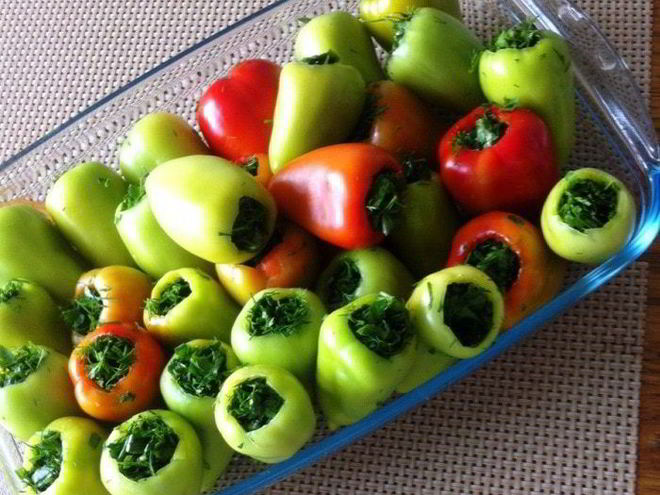 Рецепт зелени на зиму